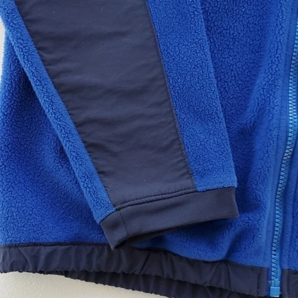 THE NORTH FACE DENALI FLEECE JACKET KIDS/BOYS SIZE XL 18/20 ROYAL NAVY B…